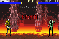 Mortal Kombat Advance screenshot 3 for GameBoy Advance